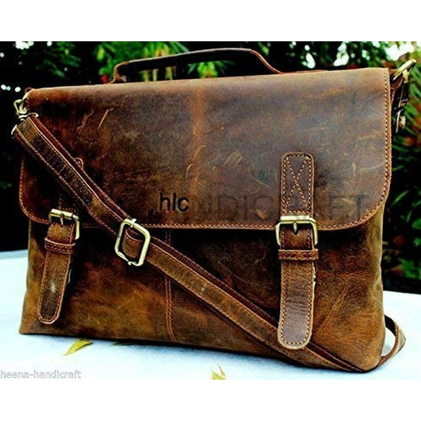 Backpack Laptop Bag in Crazy Horse Tanned Brown Handcrafted Leather Messenger Briefcase Small Backpack Laptop Bag in Crazy Horse Tanned Brown Handcrafted Leather Messenger Briefcase Small